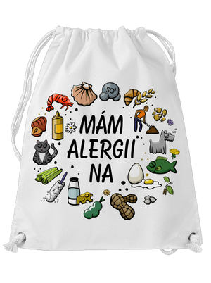 Mám alergii na... + fix vak White