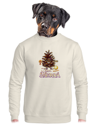 unisex mikina bez kapuce