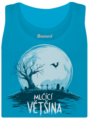 Mlčící většina dámské tílko klasické Blue Atol