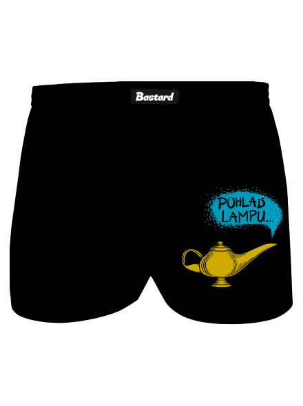 Aladinova lampa pánské trenky Black