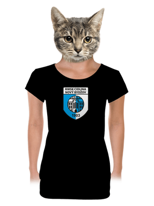 dámské tričko s lemem