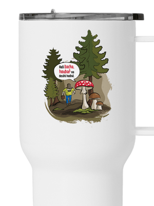 Bacha houbař termohrnek White