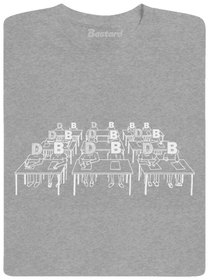 Cimrman: Debil, blbeček pánské tričko Sport Grey