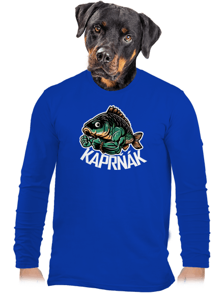 Kaprňák pánské dlouhý rukáv Royal Blue
