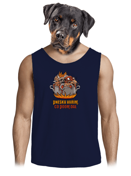 Co Doom dal pánské tílko French Navy