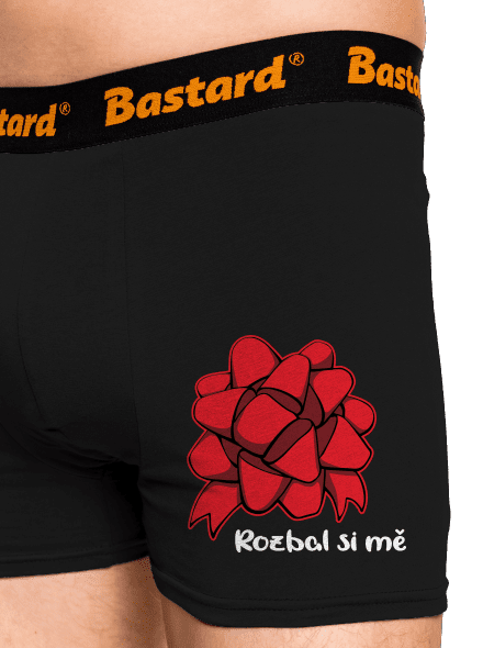Rozbal si mě boxerky Black