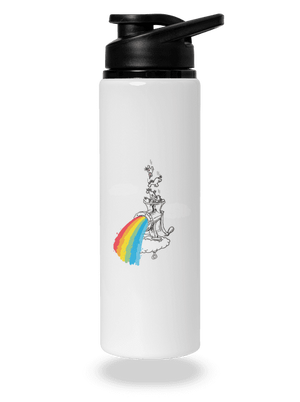 Jak vzniká duha lahev na vodu White