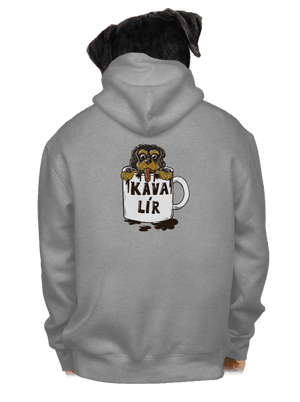 Kávalír pánská mikina na zip Light Melange