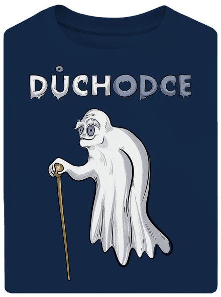 Duch důchodce unisex tričko oversized Midnight Blue