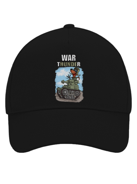 War Hunde kšiltovka baseballka Black