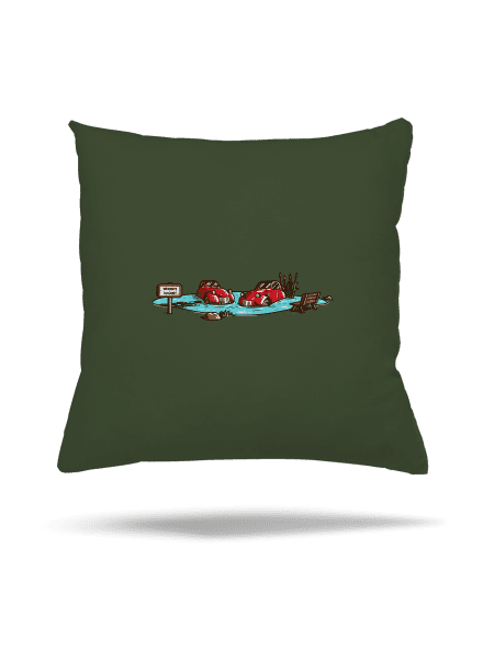 Kachny polštář Olive Green
