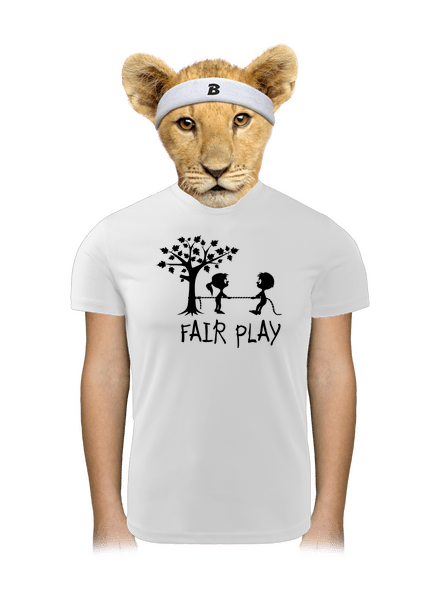 Fair play dětské sportovní tričko White