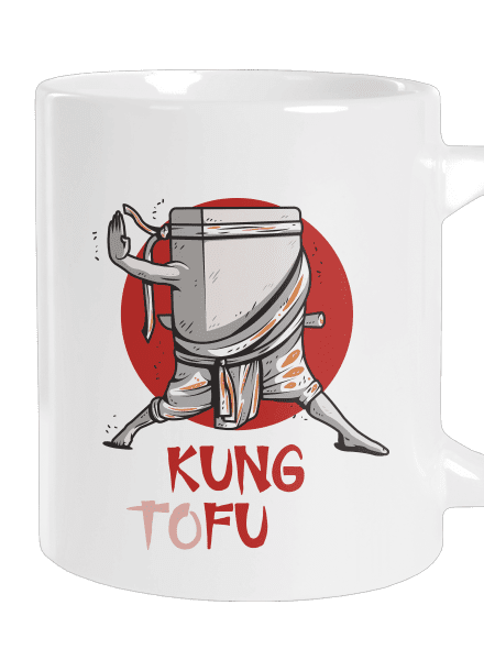 Kung Tofu velký hrnek White
