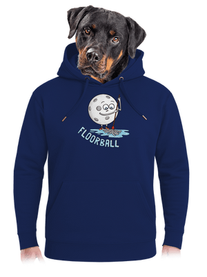 Floorball unisex mikina premium Navy