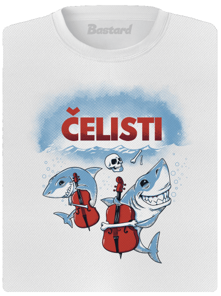 Čelisti dámské sportovní tričko White