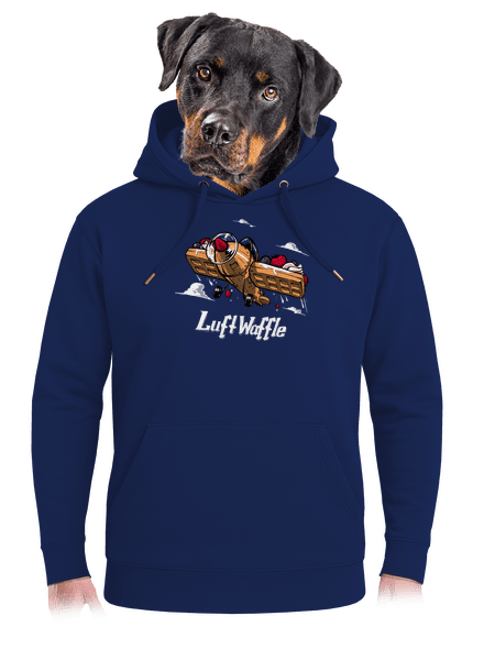 Luftwaffle unisex mikina premium Navy