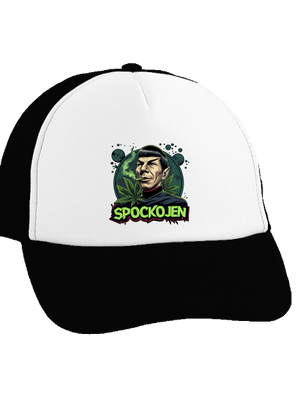 Spockojen kšiltovka truckerka Black cap