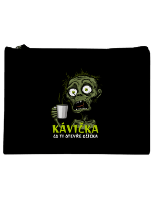 Zombie kávička taštička Black
