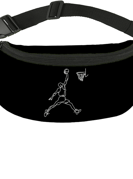 One line slam dunk ledvinka Black