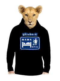 dětská mikina klokanka