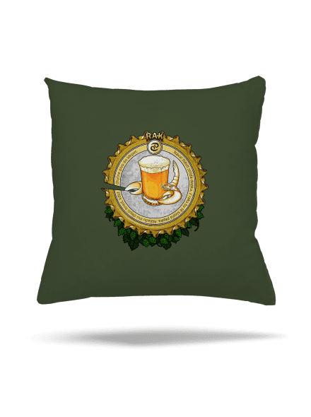 Pivní horoskop: Rak polštář Olive Green