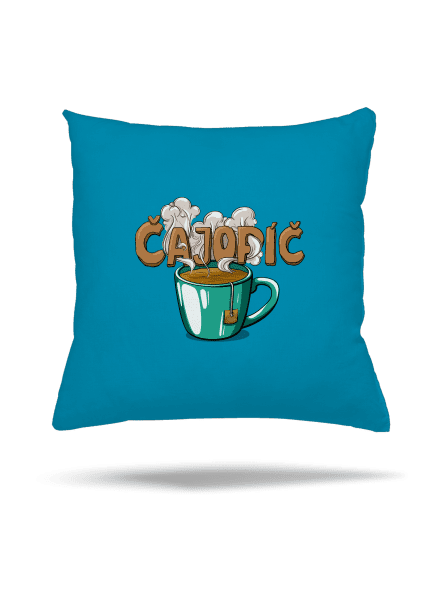 Čajopíč polštář Blue Turquoise