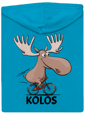 Kolos dámská mikina na zip Blue Atol