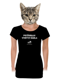 dámské tričko s lemem
