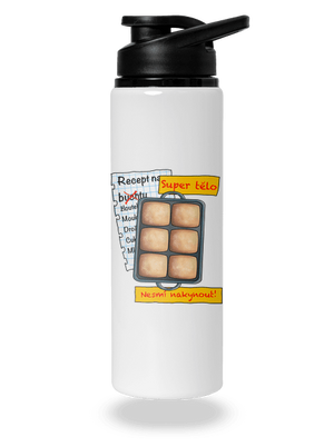 Buchty lahev na vodu White