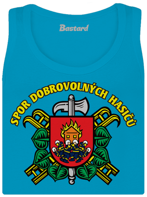 Spor dobrovolných hasičů dámské tílko klasické Blue Atol