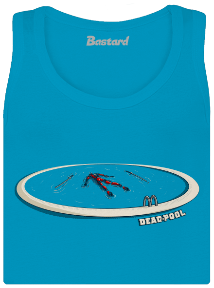 Dead in pool dámské tílko klasické Blue Atol