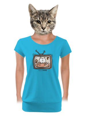 dámské tričko s lemem