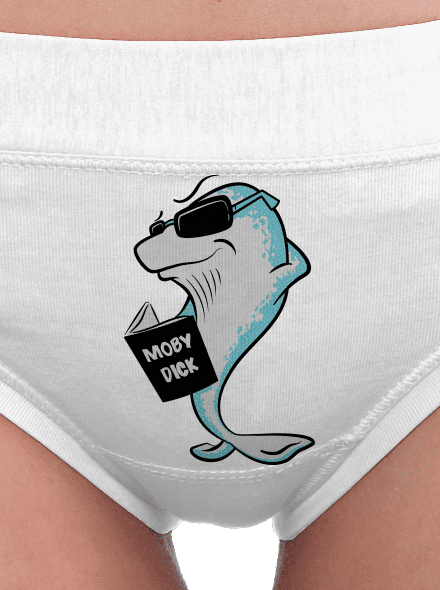 Moby Dick dámské kalhotky White