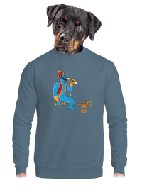 unisex mikina bez kapuce