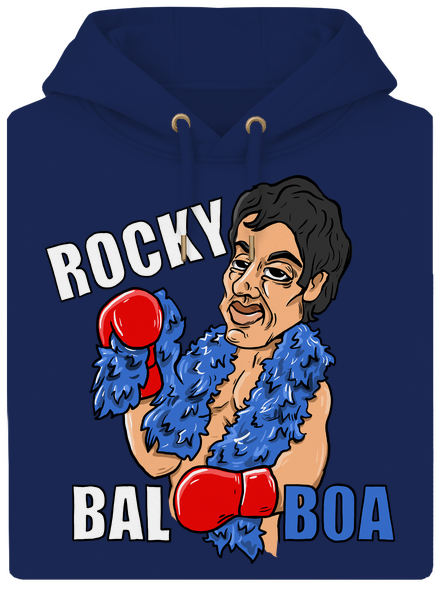 Rocky Bal boa unisex mikina premium Navy