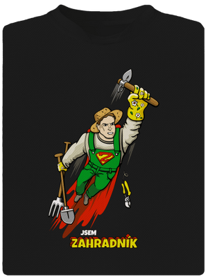 Zahradník dětské sportovní tričko Black