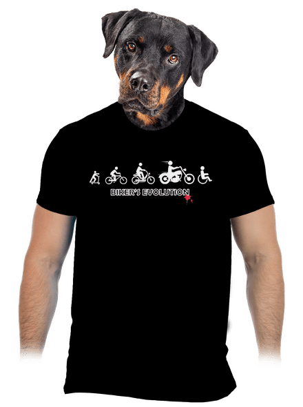 Bikers evolution pánské tričko Black