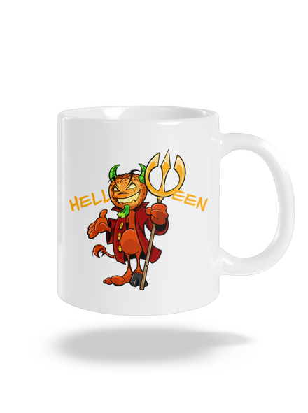 Helloween klasický hrnek White