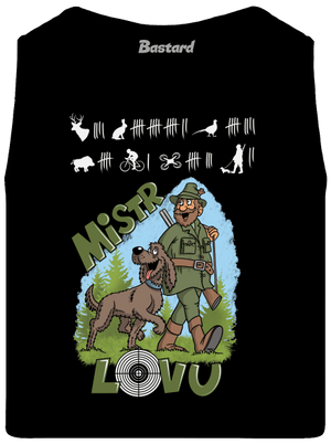 Mistr lovu pánské tílko Black