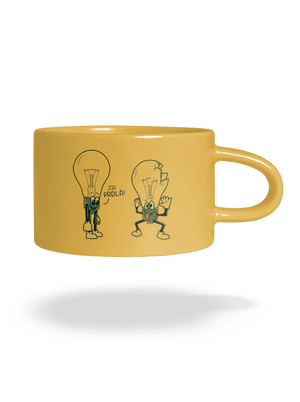 Prdlá hrnek makronka Yellow Macaron