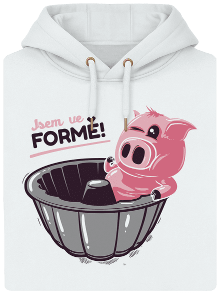 Ve formě unisex mikina premium Snowwhite