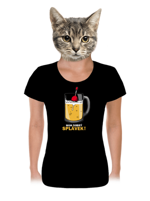 Splávek dámské tričko Black