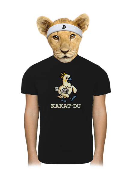 Kakat-du dětské sportovní tričko Black