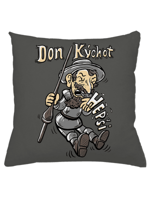 Don Kýchot polštář Gray Pol