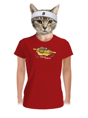 Miluju válení dámské sportovní tričko Red Mal