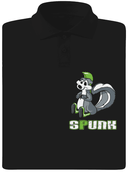 Spunk pánská polokošile Black