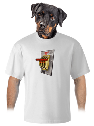 unisex tričko oversized