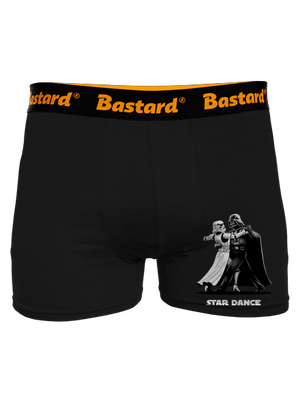 Star dance boxerky Black