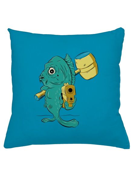 Poslední štědrovečerní polštář Blue Turquoise