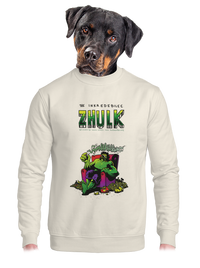 unisex mikina bez kapuce